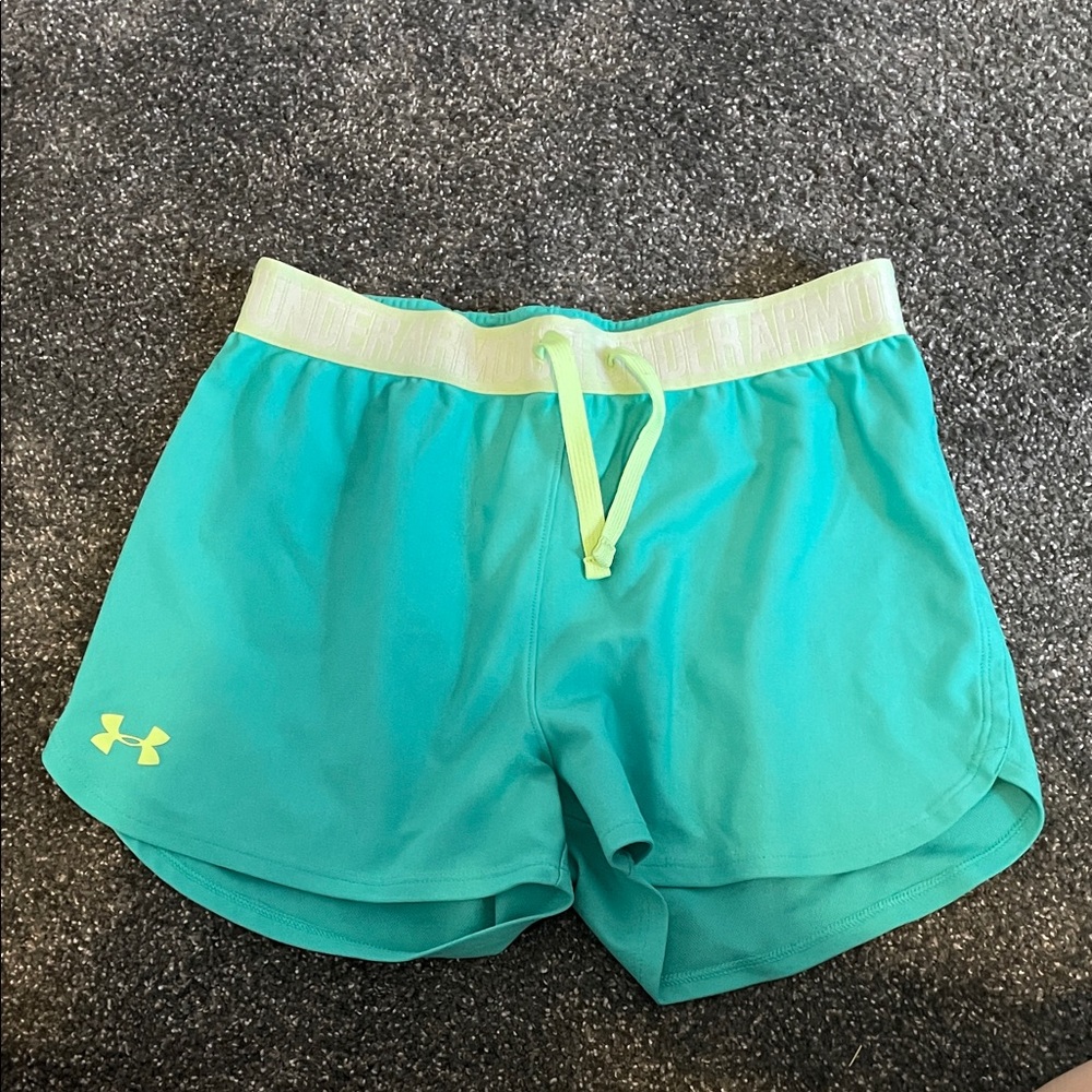 Under Armour Women's Aqua Athletic Shorts